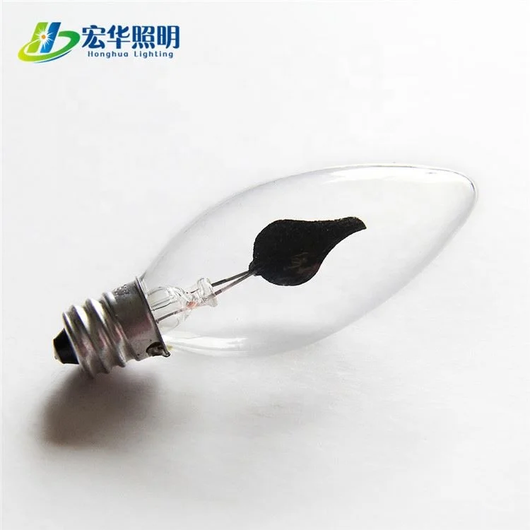 C7 Led Housing Flicker Flame Light Candle Bulb for Home Christmas Decoration