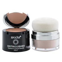2in1 Makeup Face Pressed Powder Bare Skin Mineral Powder Palette Free Shipping