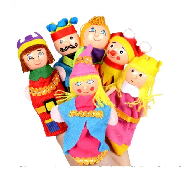 royal family wooden doll set