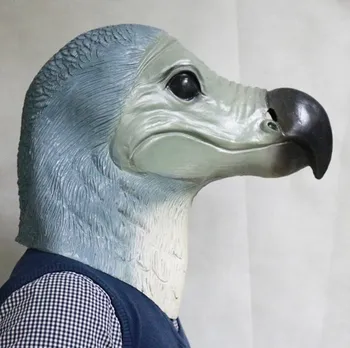 Modtager Samlet Skære af Source Overhead Latex Dodo Bird mask for party Halloween Party Costumes  Mask Cosplay on m.alibaba.com