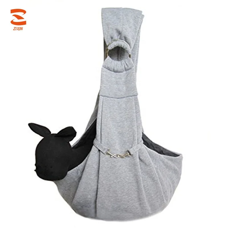 Reversible Pet Sling Carrier With Dog Adjustable Shoulder Strap