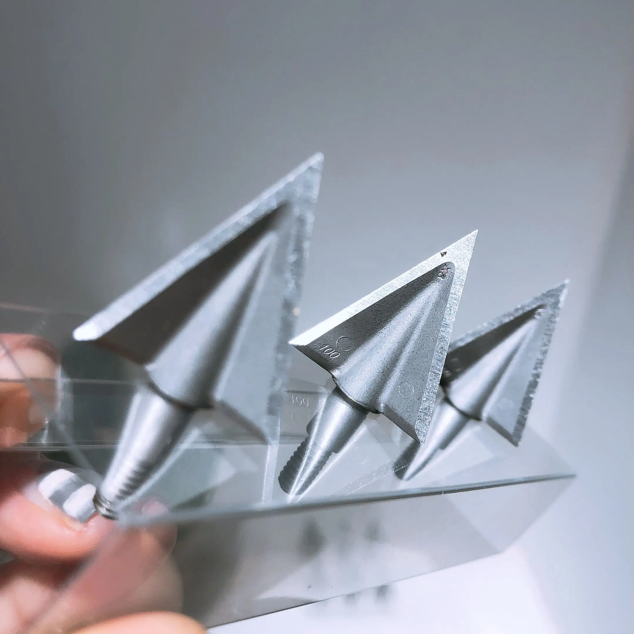 New X3 Broadheads Hrc 48 Strong Hunting Arrow Heads 100gr And 125gr