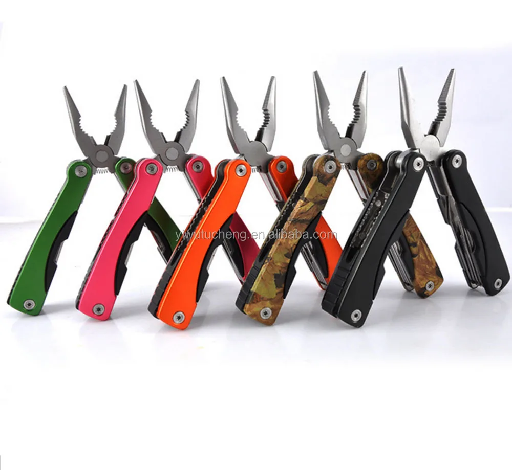 Multiattrezzo 28 In 1 In Acciaio Inox – Pinze E 28 Strumenti Integrati, EDC Con Clip, Per Campeggio E Riparazioni Bici