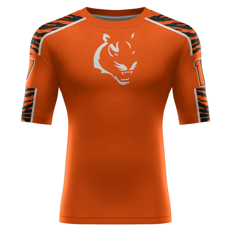 BETHERIVAL Womens Sport Sublimated Rash Guard Surf Shirt