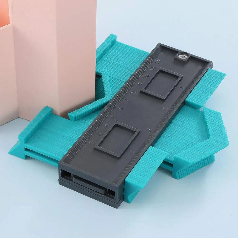 EastDeals Contour Gauge Duplicator Set – 5” & 10” Widen, ABS Plastic, For Copying Irregular Shapes In Woodworking & Tiling