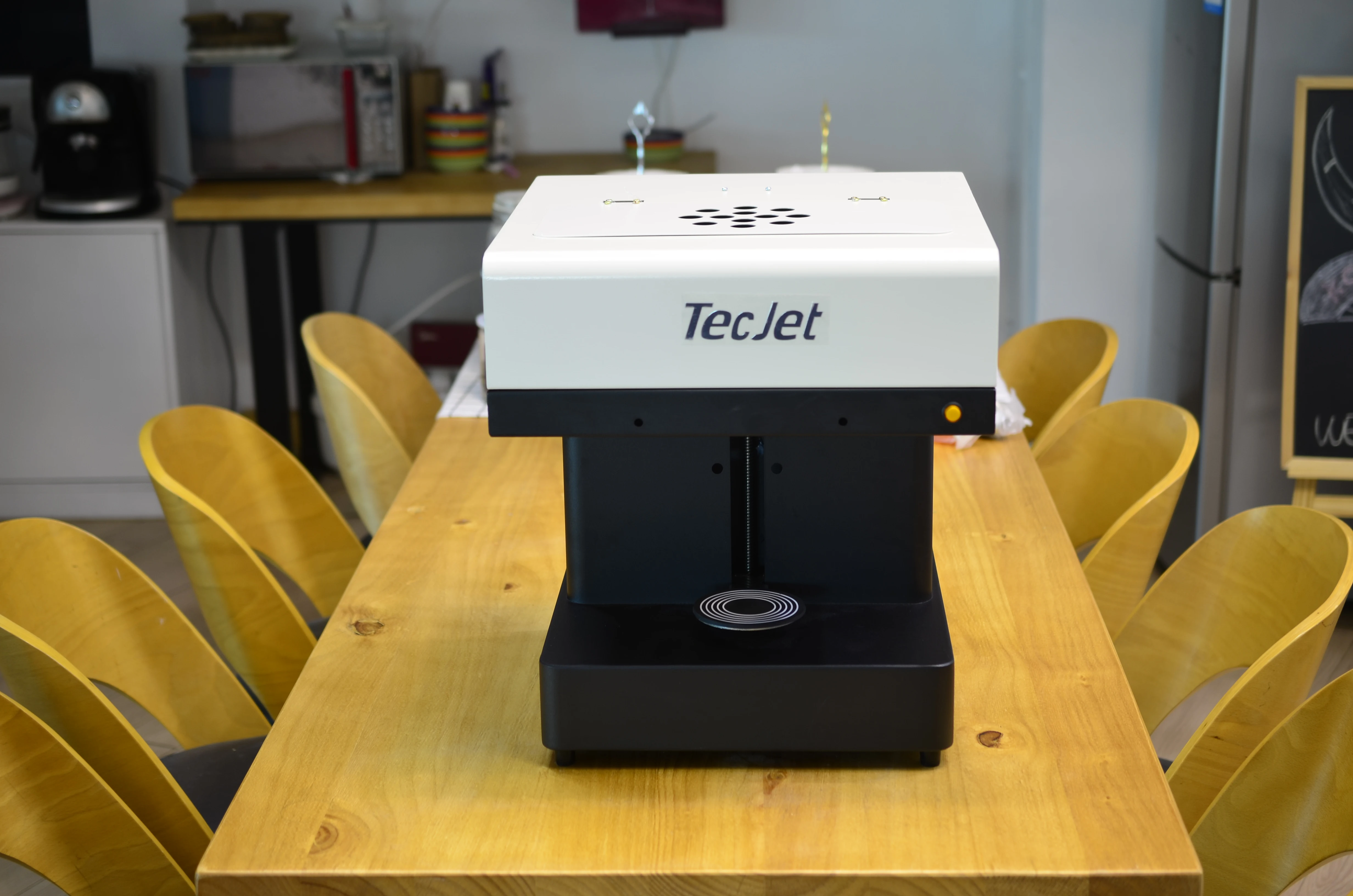 TECJET High Resolution Fast Speed Affordable DIY Kit Candy Chocolate Coffee Cake 3D Printer