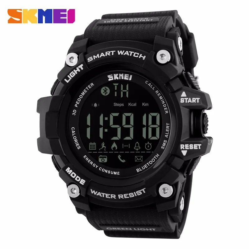 SKMEI 1227 Cheap Watch with App Remind Outdoor Sports Watch Skmei Men Cool Smart Watches