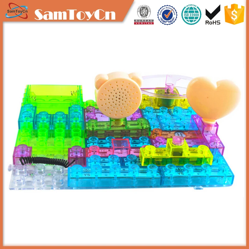 Новый пункт пластиковые электронные строительные блоки