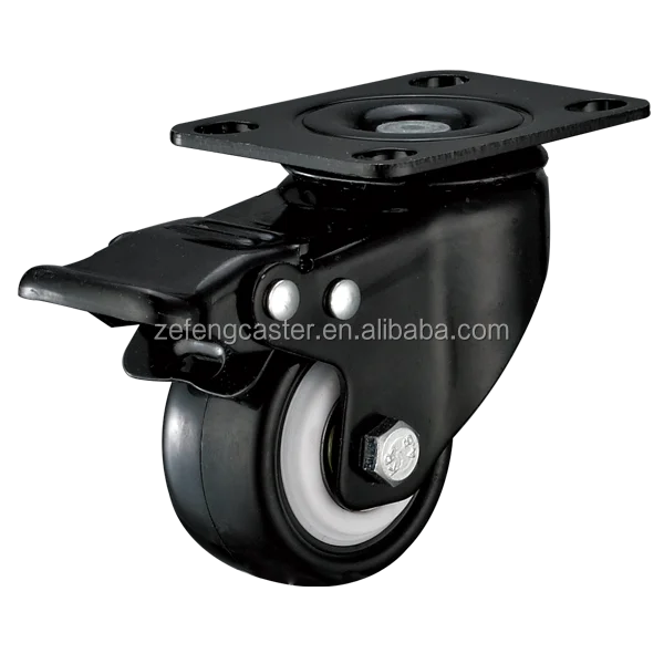 Small Jinzhuan Light Duty Swivel Casters with TPR or PU Wheels