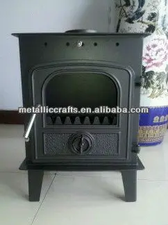
 Чугунная дровяная печь  