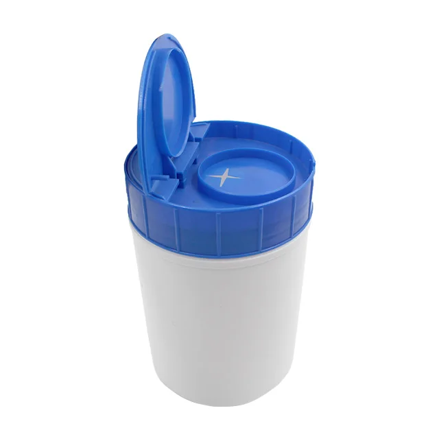 Plastic Wet Tissue Wipes Canister Container Bottle