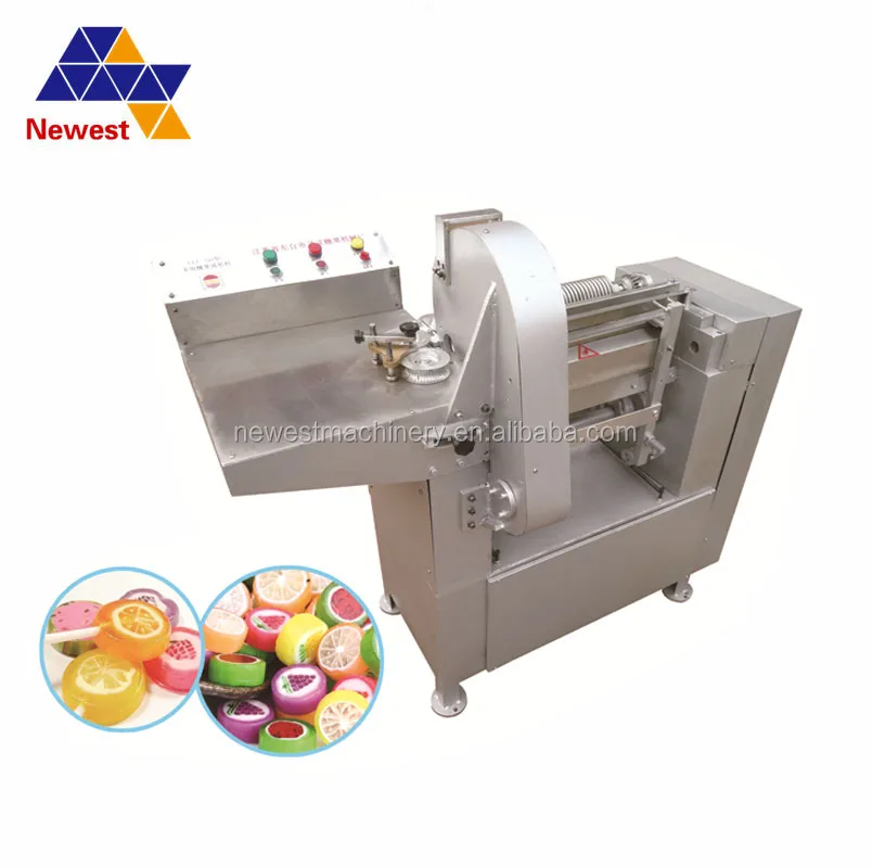 Continuous Handmade Hard Candy Roll Cutting Machine,Slice Lollipop