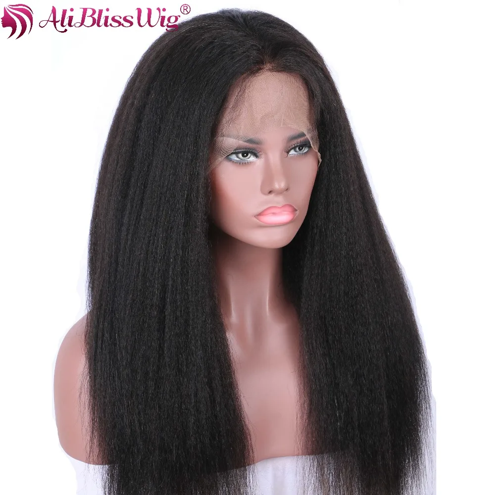 light yaki 360 lace wig