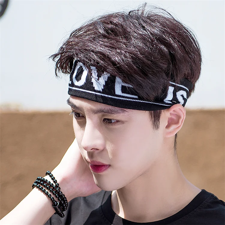 Жаккардовые эластичные широкие повязки на голову под заказ от производителя оптовая продажа спортивных модных