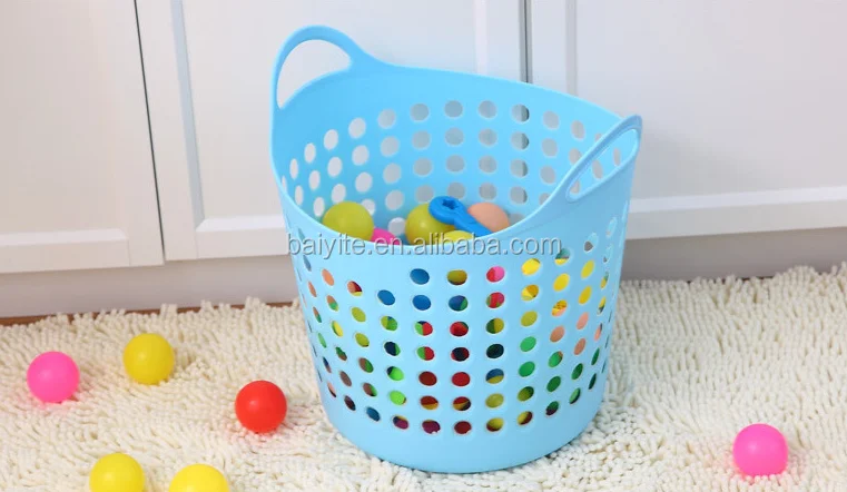 Wholesale Sustainable Light and Convenient Kitchen Plastic Basket Storage