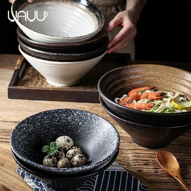  9 inch ceramic noodle ramen bowl for home and kitchen-63