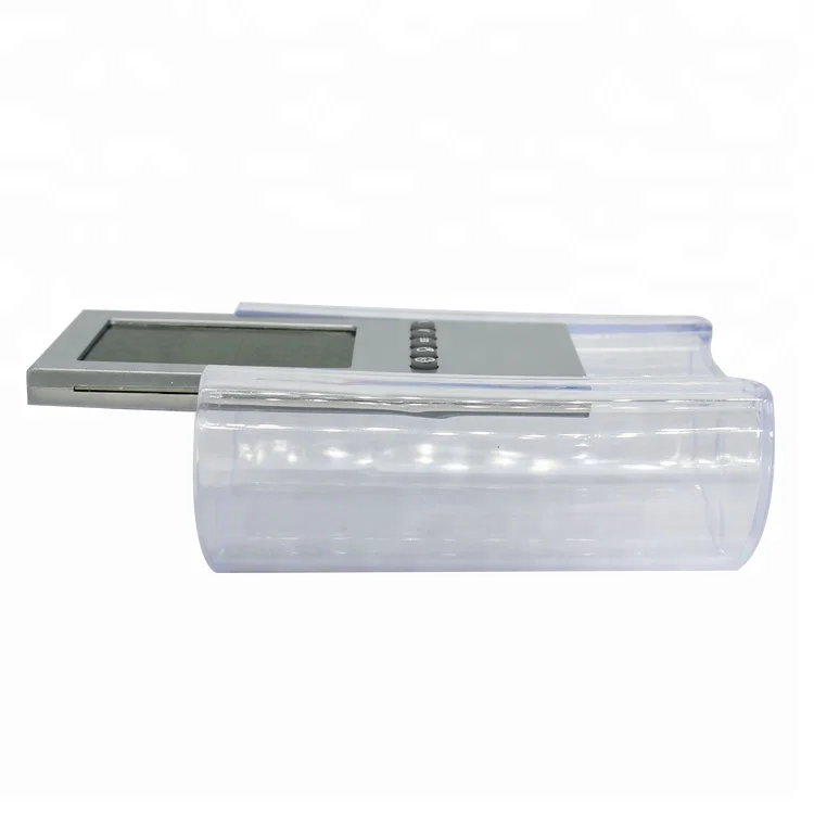 Multifunctional LCD Digital Plastic Table  Calendar Alarm Clock Pen Holder