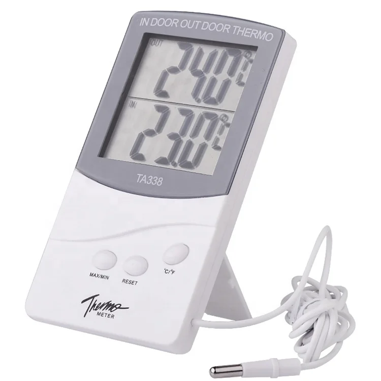 digital thermometer hygrometer with probe ta338