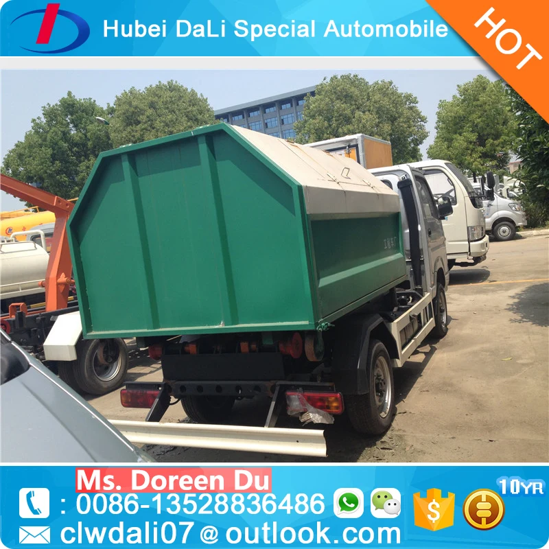 3m3 Mini Waste Small Garbage Truck Disposal