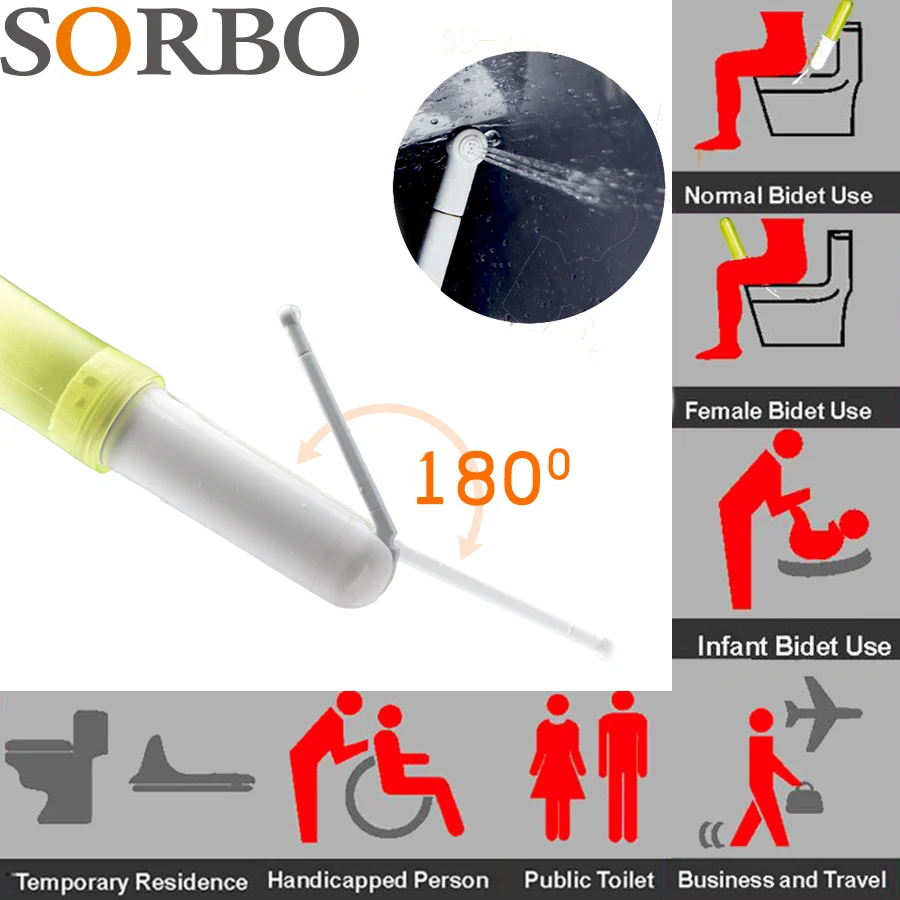 Горячая Распродажа, дешевое автоматическое электронное биде, портативное биде для путешествий, гигиеническое ручное биде IPX6 для детей