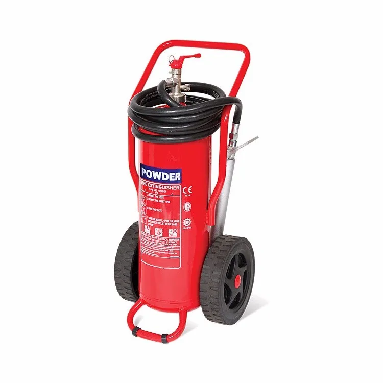 the lowest price and good quality 35kg trolley dry powder Fire extinguisher Factory direct selling fire extinguisher