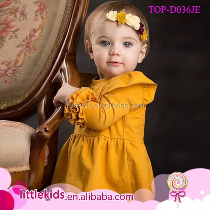 Robes Coton A Volants Pour Bebes Filles Uniques Noms De Bebes Filles Nouveau Design De Redingote Robes Tunique 5 Pieces Volantes A Manches Longues Buy Bebe Robe De Conception Photos Nouveau Bebe Robe De Conception Filles