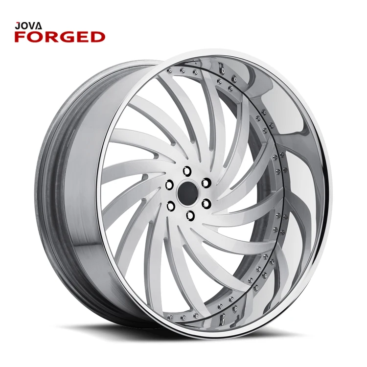 Deep Dish Rims Two Pieces Offset Rims Jova Best Forged Wheels