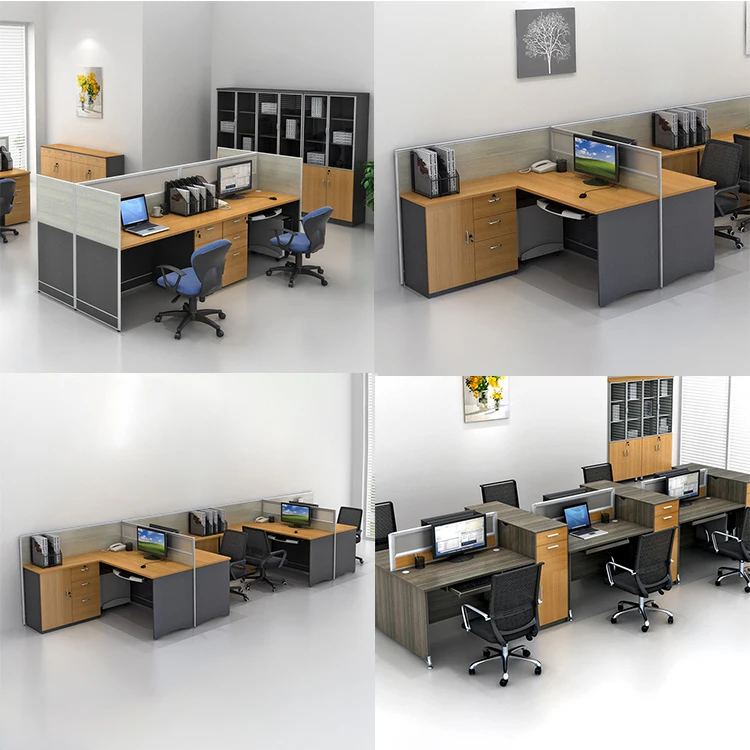 Existing Installablet 4 Person Standard Sizes of Office Furniture Workstation