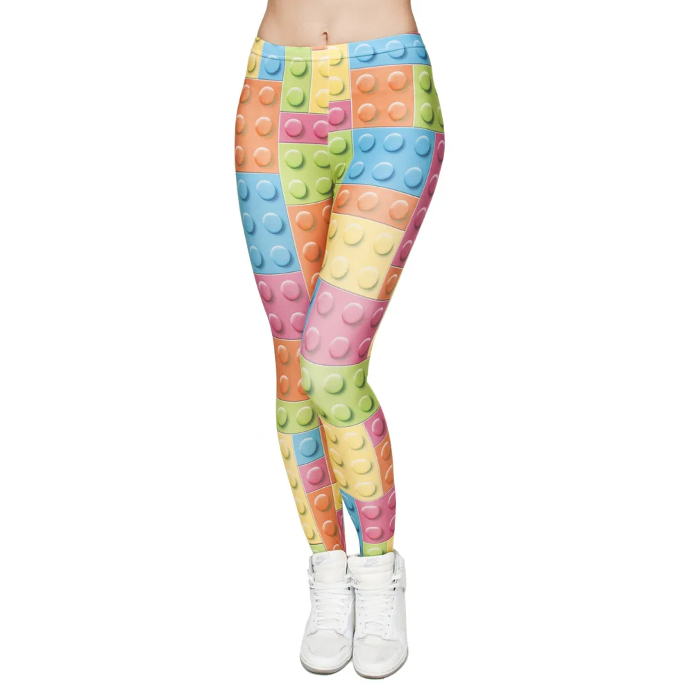 Yoga Pants 3d Printed Brushed Leggings 