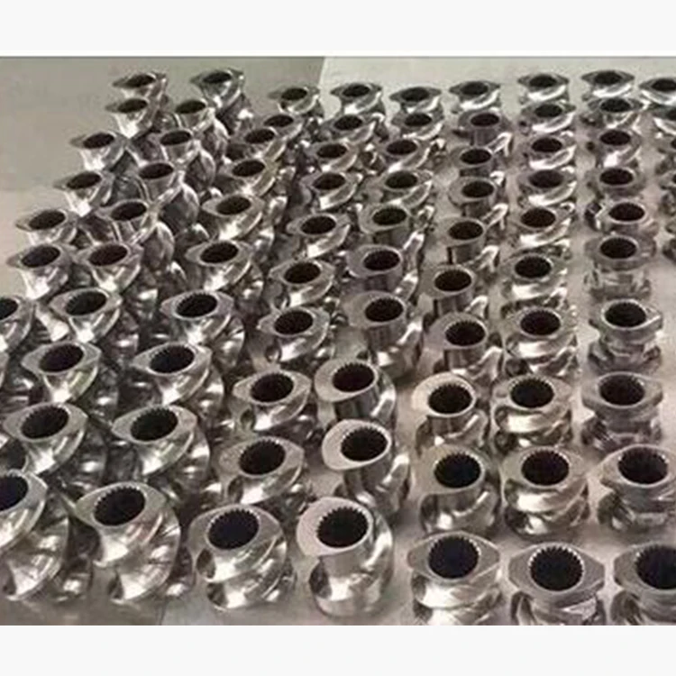 Professional Manufacturer W6Mo5Cr4V2 Material HRC60-65 Hardness Long Service Life Screw Barrel for Composite Twin Screw Extruder