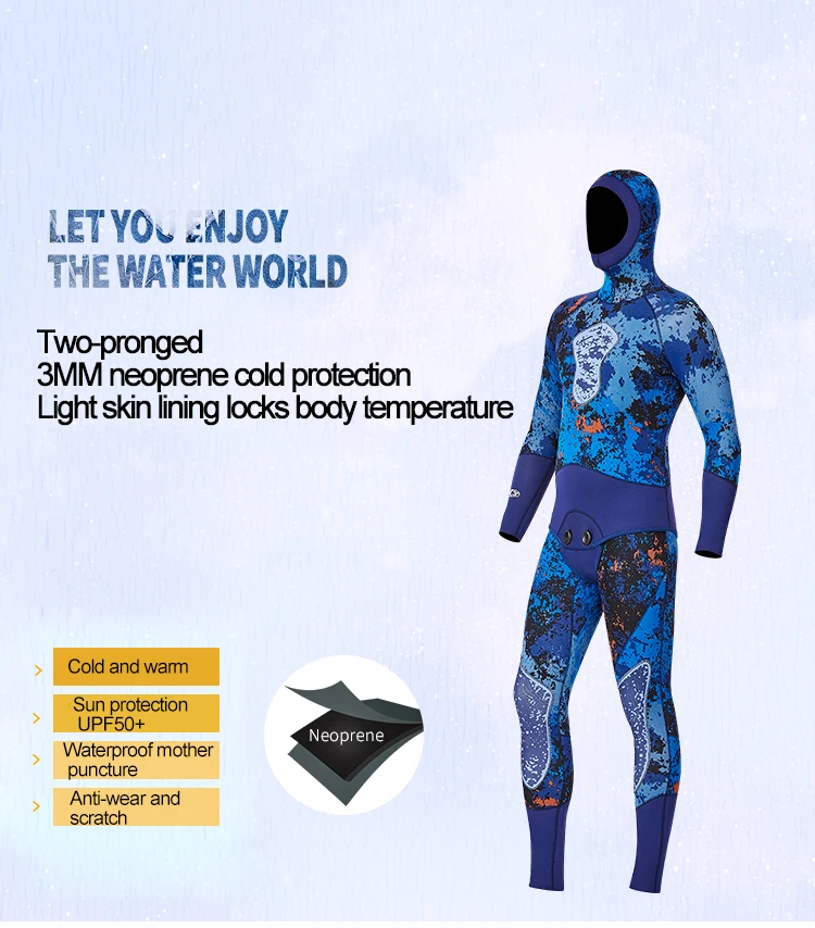 3 мм коммерческий взрослый гидрокостюм неопреновый пара 2 штуки гидрокостюм для плавания дайвинга