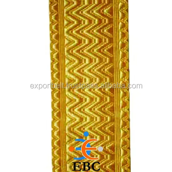 Oem Galloon Trim Gold Metallic Braid Church Liturgical Jacquard