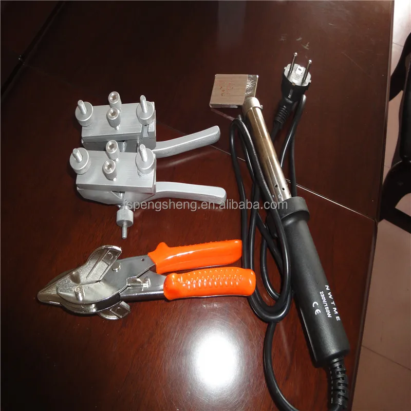 Полиуретановые наборы для сварки и сращивания конвейерных лент-ножницы с нескользящей