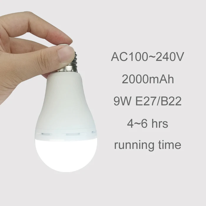 Hand Touch LED Bulb Light Emergency LED Lamp High Luminous CE RoHS