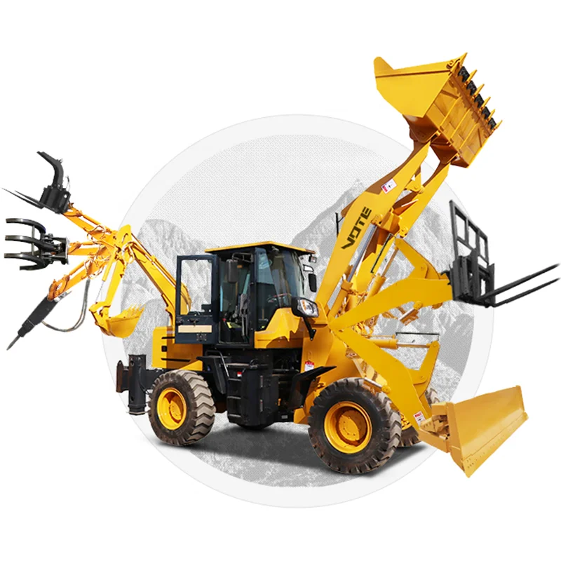 VOTE New Small Backhoe Wheel Loader With CE ISO Front End Loader Prices and Factory Price for Sale Backhoe Loader