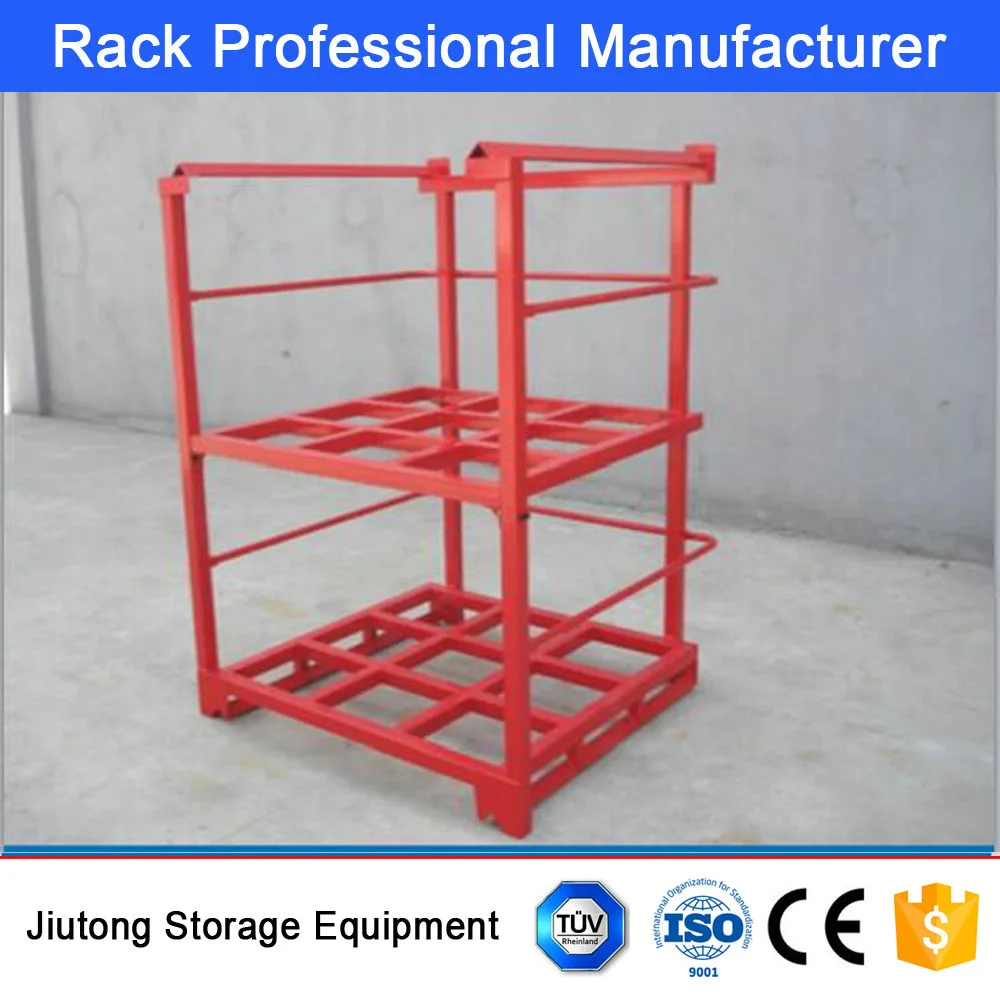 Высококачественная Складная стойка для поддонов, переносная клетка для хранения