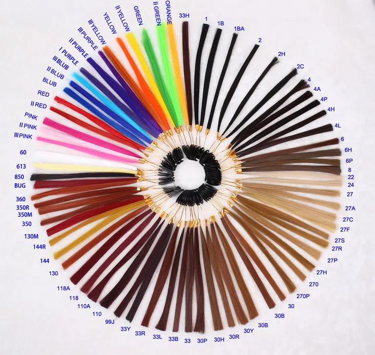 Human Hair Color Chart - Buy Hair Color Chart,Pantone Color Chart,Remy Hair  Color Ring Color Chart Product on Alibaba.com