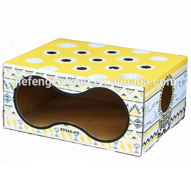 Boite De Jeu Professionnelle Taille Personnalisee Jouet De Chat En Carton Couleurs Et Tailles Buy Jouet Pour Chat Chat Jouet Jouet En Carton Pour Chat Product On Alibaba Com