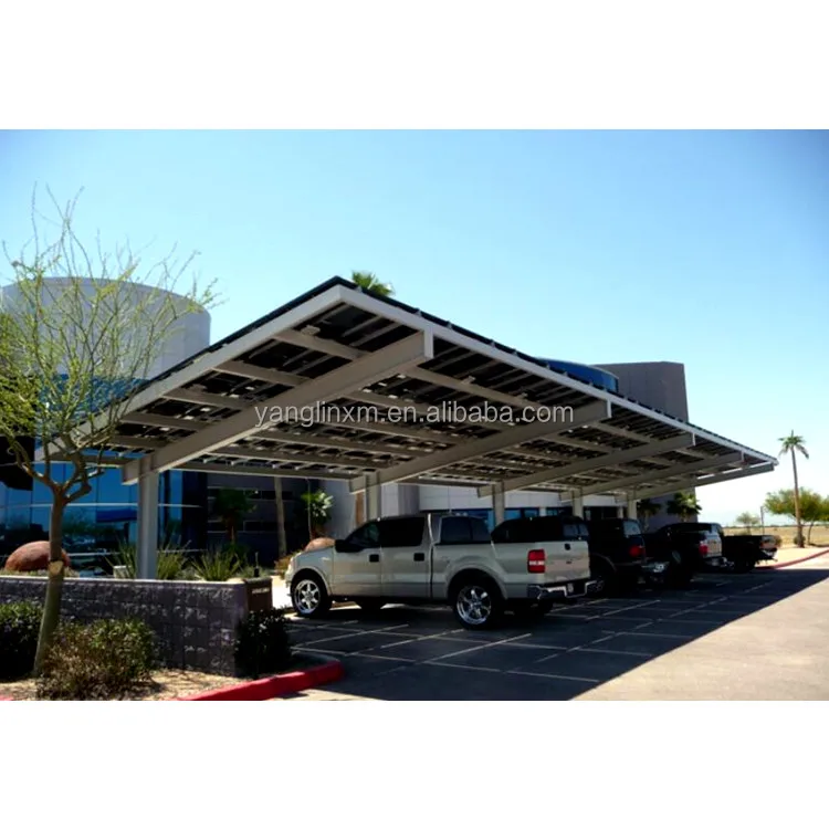 Adjustable Solar Panel System Mounting Solar Carports