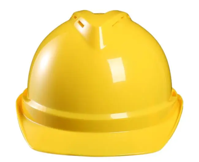 yellow helmet