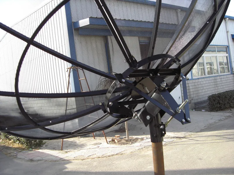 6FT 8FT 10FT 12FT 16FT 20FT 22FT Outdoor Ground C Band Satellite Dish Antenna Aluminum Mesh TV Antenna
