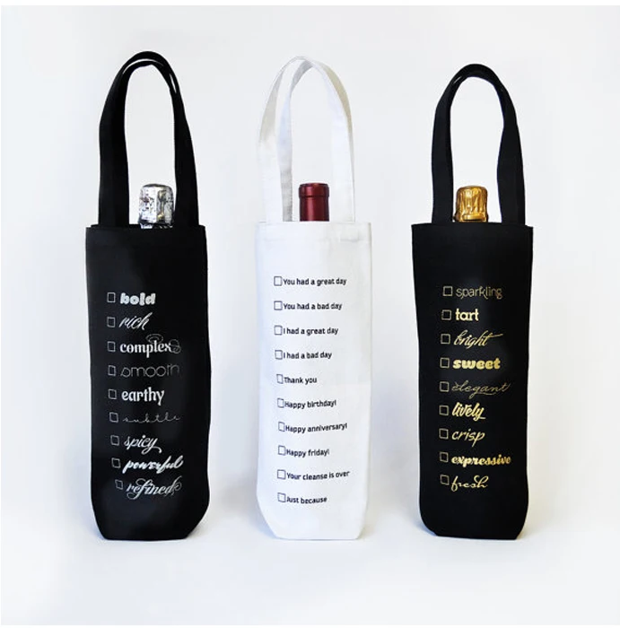 reusable wine tote