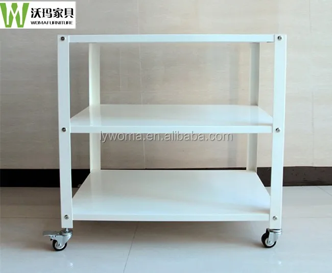 Strong and Durable School Equipment Library Book Trolley Movable Steel Library Furniture Metal School Llibrary Furniture Iron