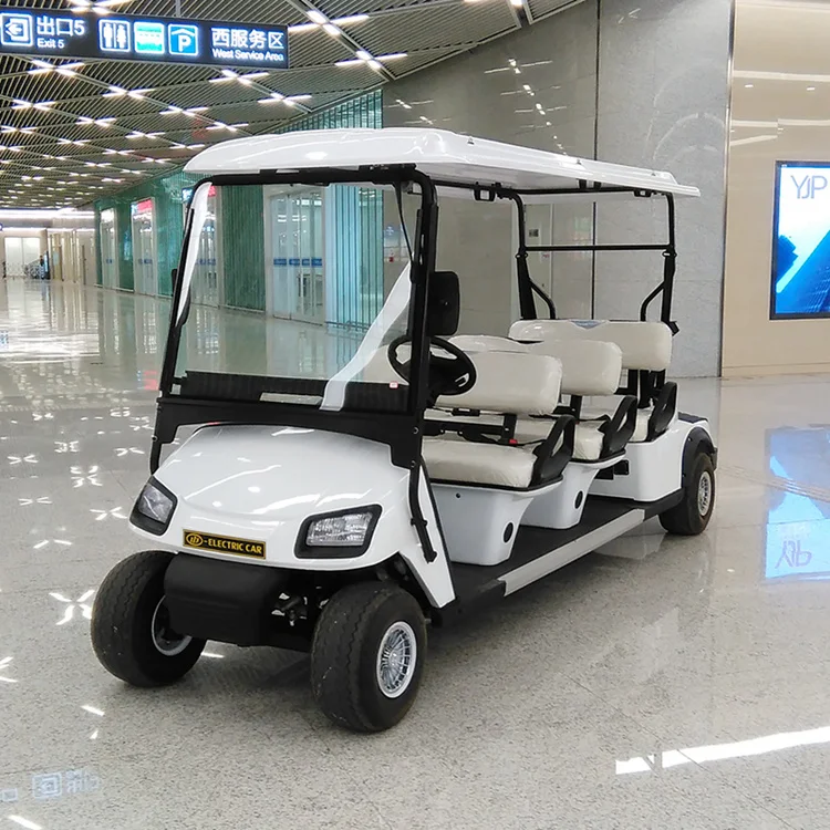 2 4 6 8 seater ISO certificated electric golf buggy with low price