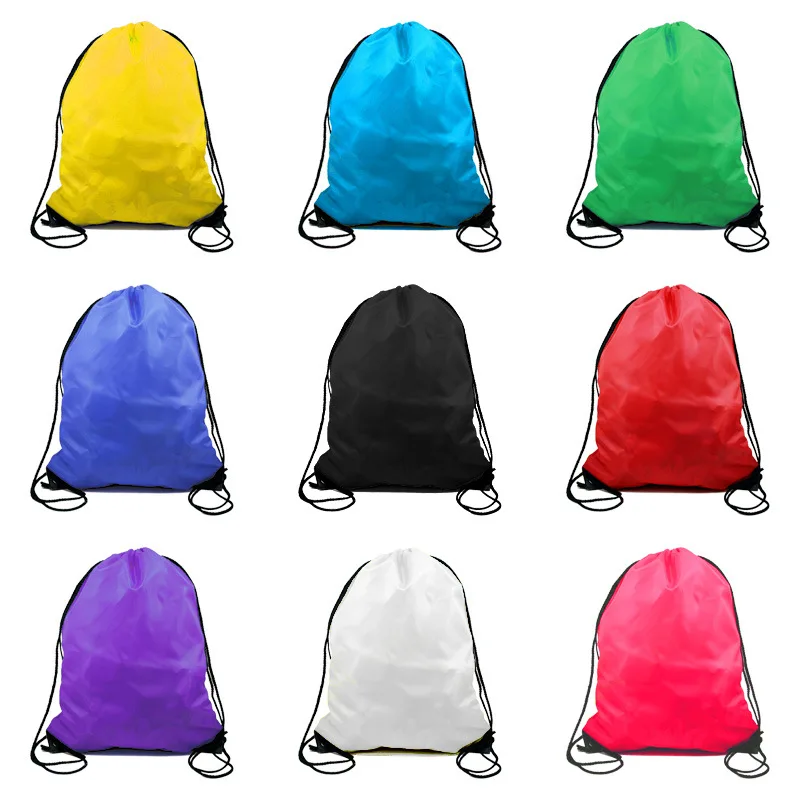 210d polyester drawstring bag
