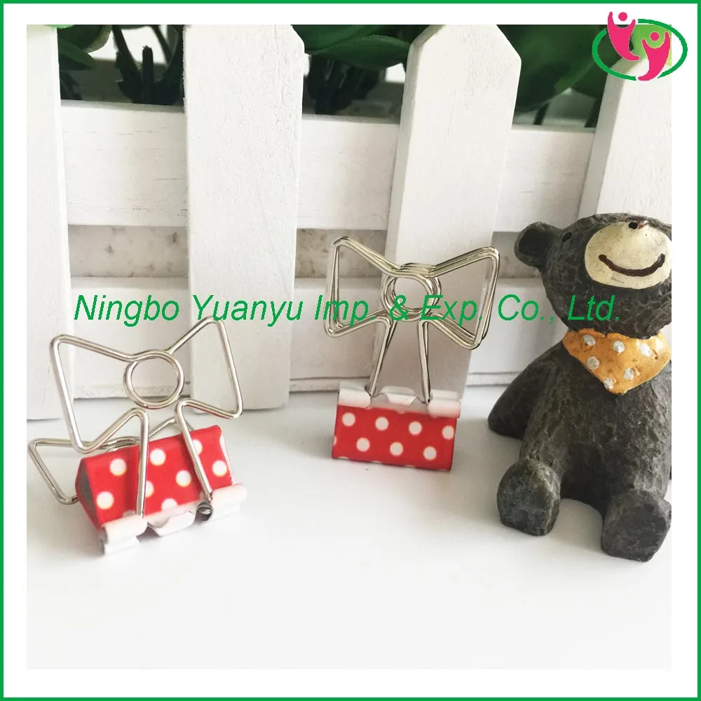 
 Новинка, зажимы для связывания в форме галстука-бабочки с принтом логотипа  