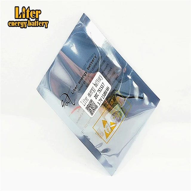 3,7 v lipo батарея 3,7 v 150 mah 751517 20c Remote CX-12 JJ810 удаленный Квадрокоптер модель аксессуары li-po батарея