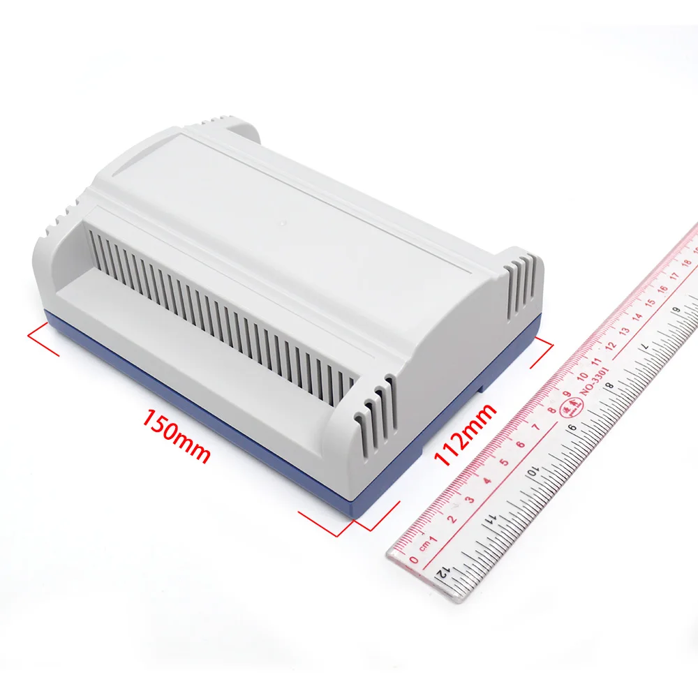 Customizable ABS Plastic DIN Rail PLC Enclosure IP54