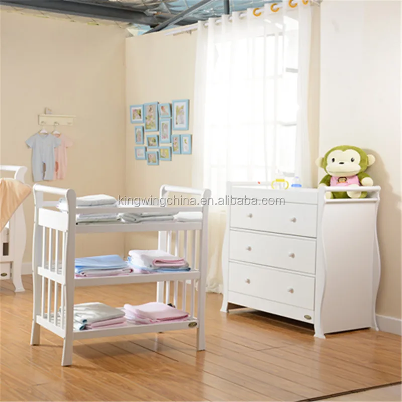 sleigh changing table