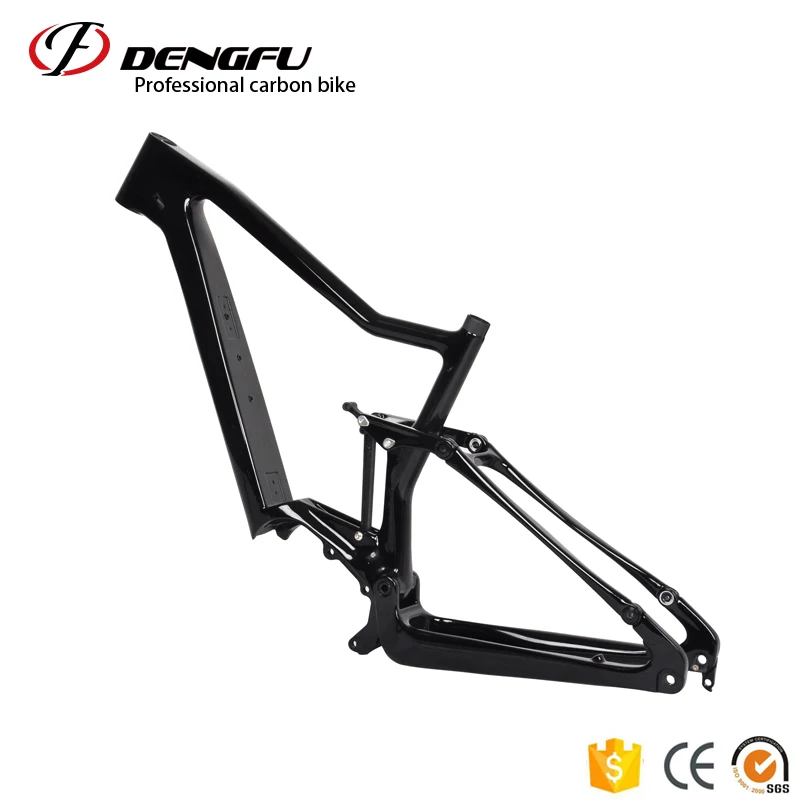 
 29er bafang motor battery 250W 350W enduro electric mountain bike full suspension carbon MTB frame electric bicycle  